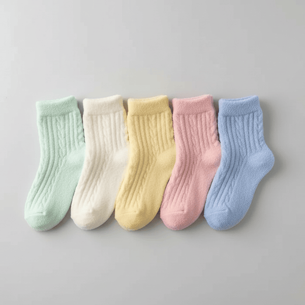 5 Pack of Fluffy Socks