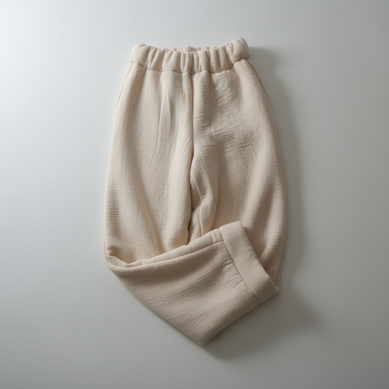 Premium Sherpa Lined Blanket Pants - Beige