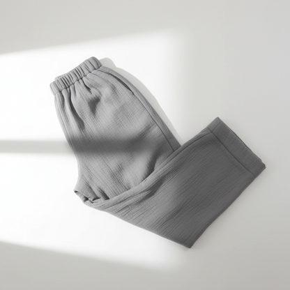 Premium Sherpa Lined Blanket Pants - Gray