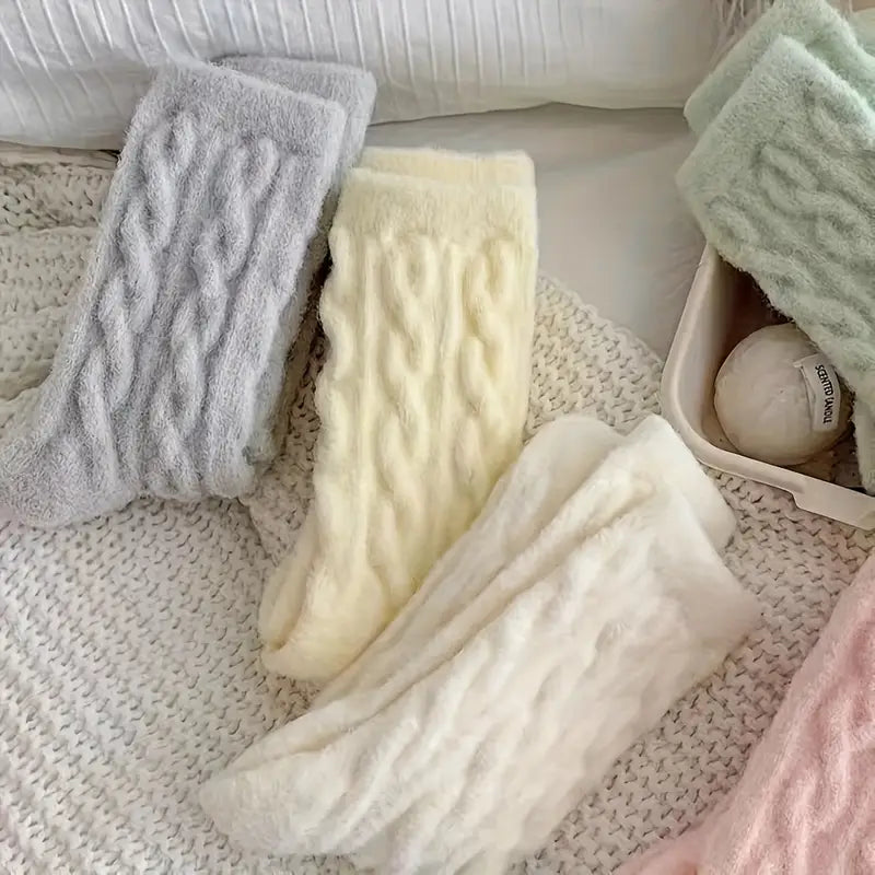 5 Pack of Fluffy Socks