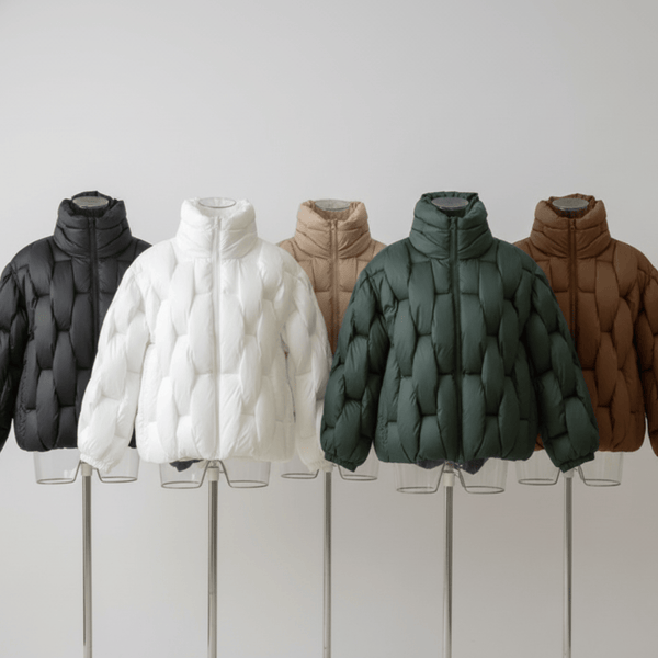 Hand-Weft Puffer Jacket