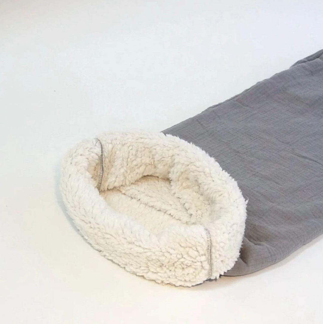 Premium Sherpa Lined Blanket Pants - Gray