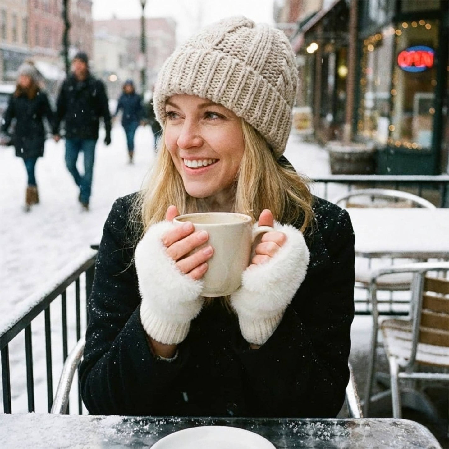 Ultra-Plush Fingerless Gloves