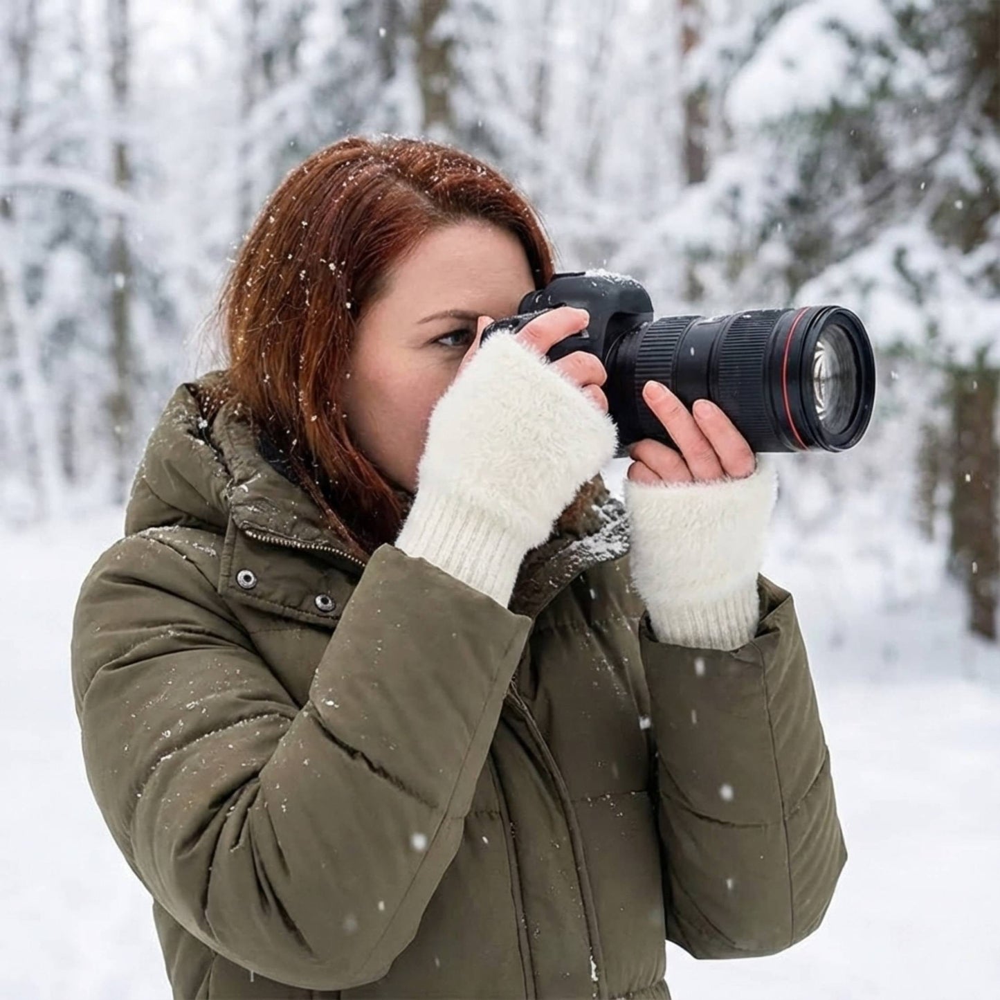 Ultra-Plush Fingerless Gloves
